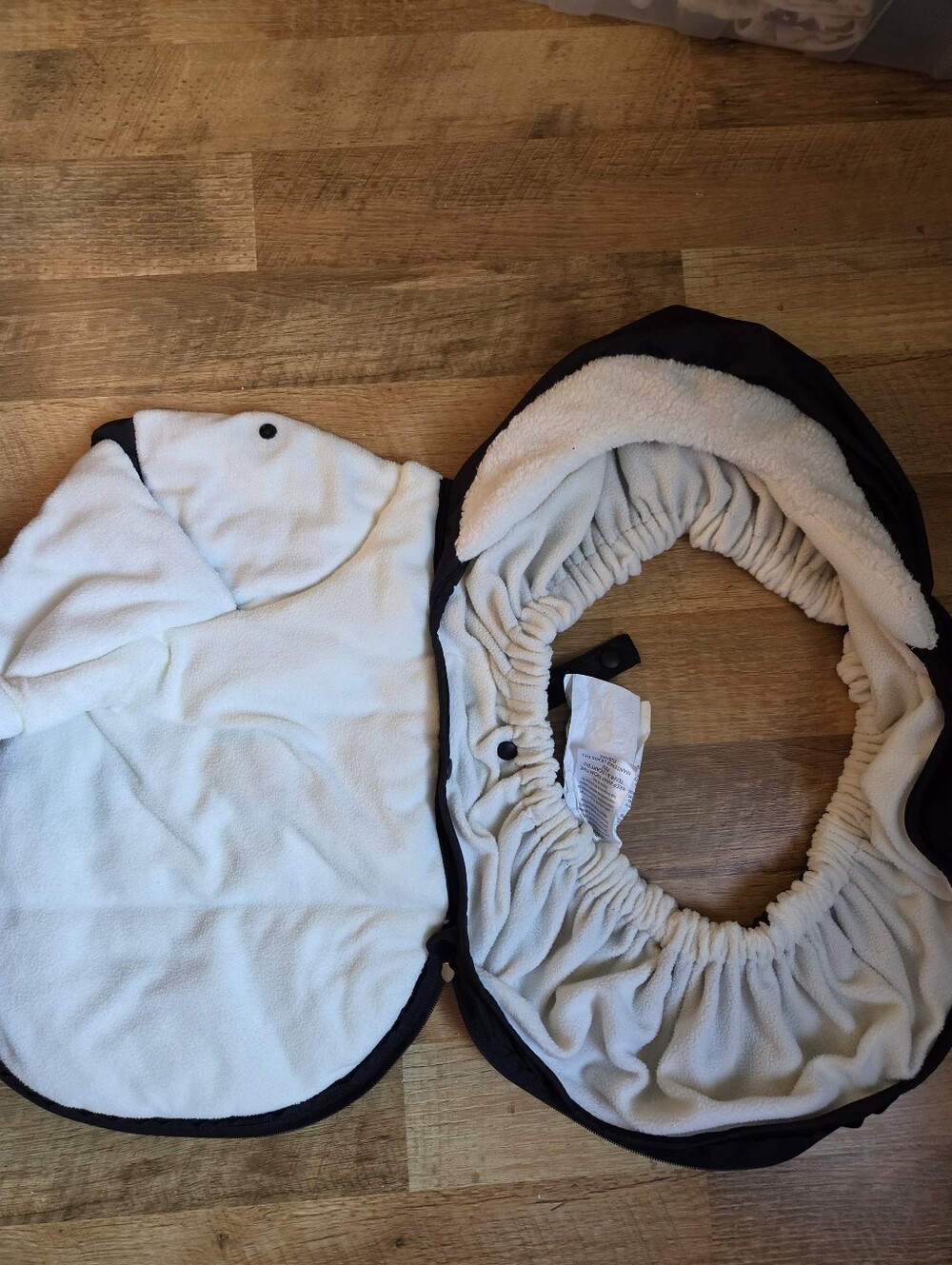 Skip Hop Winter Car Seat Cover - Stroll & Go, Black - Picture 2 of 2